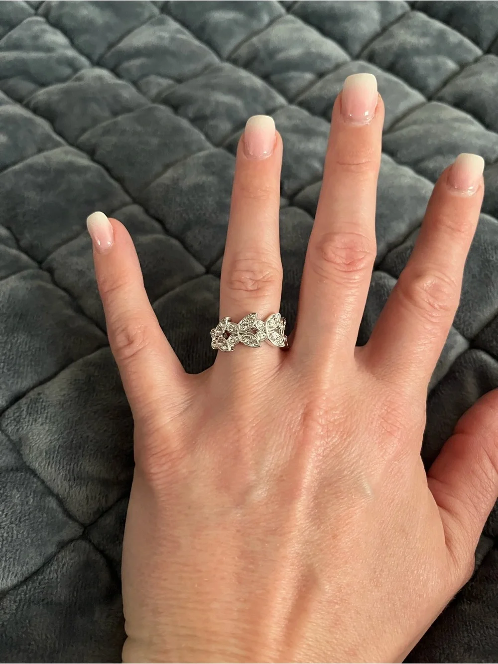 Swarovski Butterfly Ring with Certificate of Authenticity